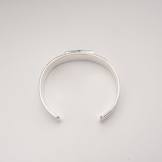 Volney Navajo turquoise silver bracelet #226