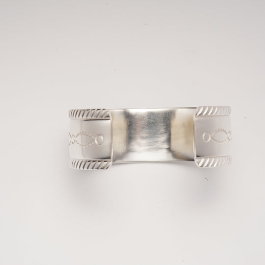 Volney Navajo turquoise silver bracelet #226
