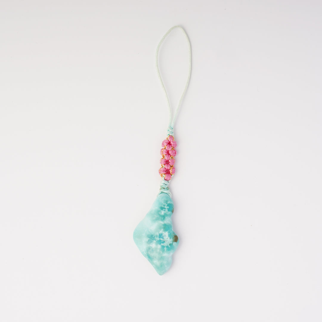 Volney turquoise bag charm #32