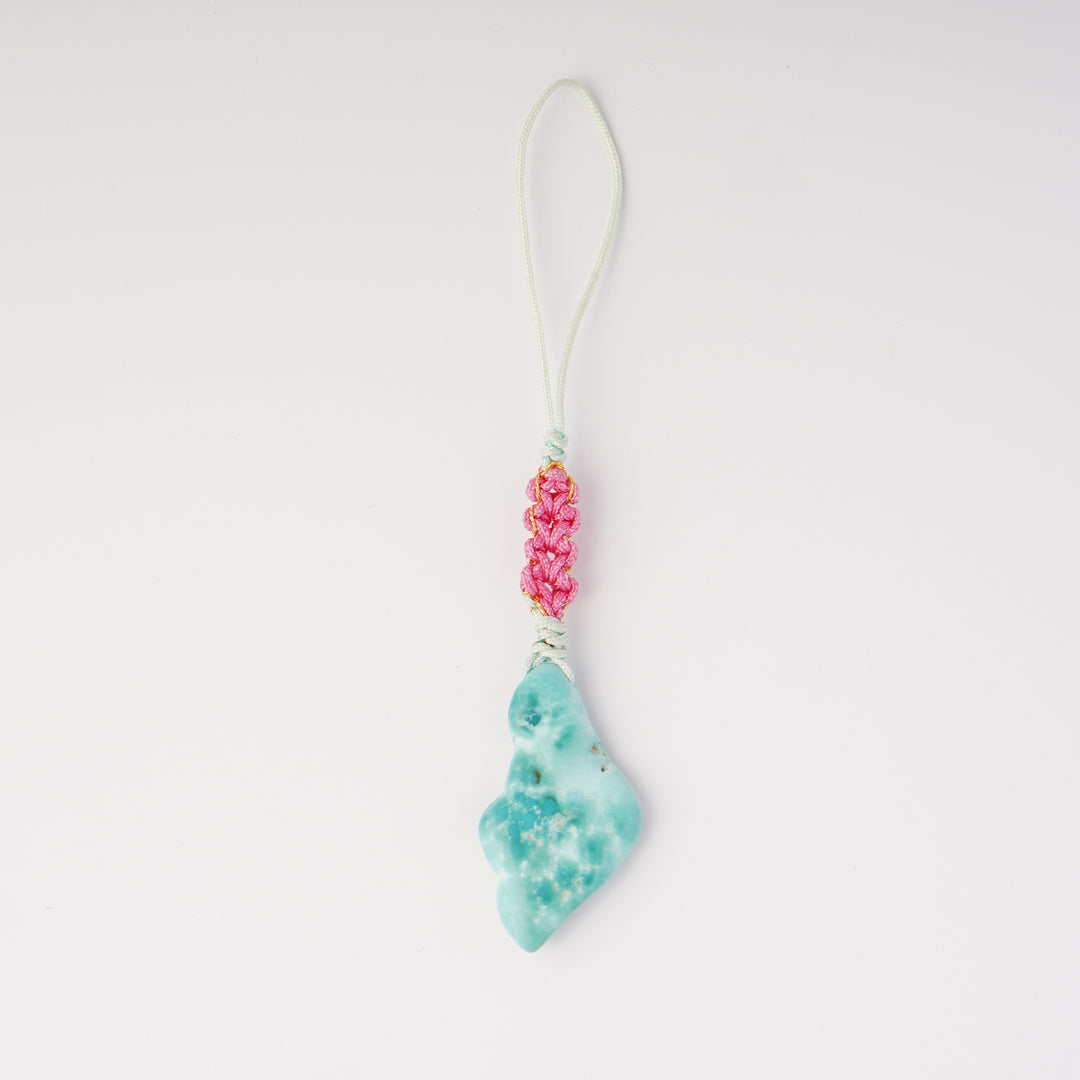 Volney turquoise bag charm #32