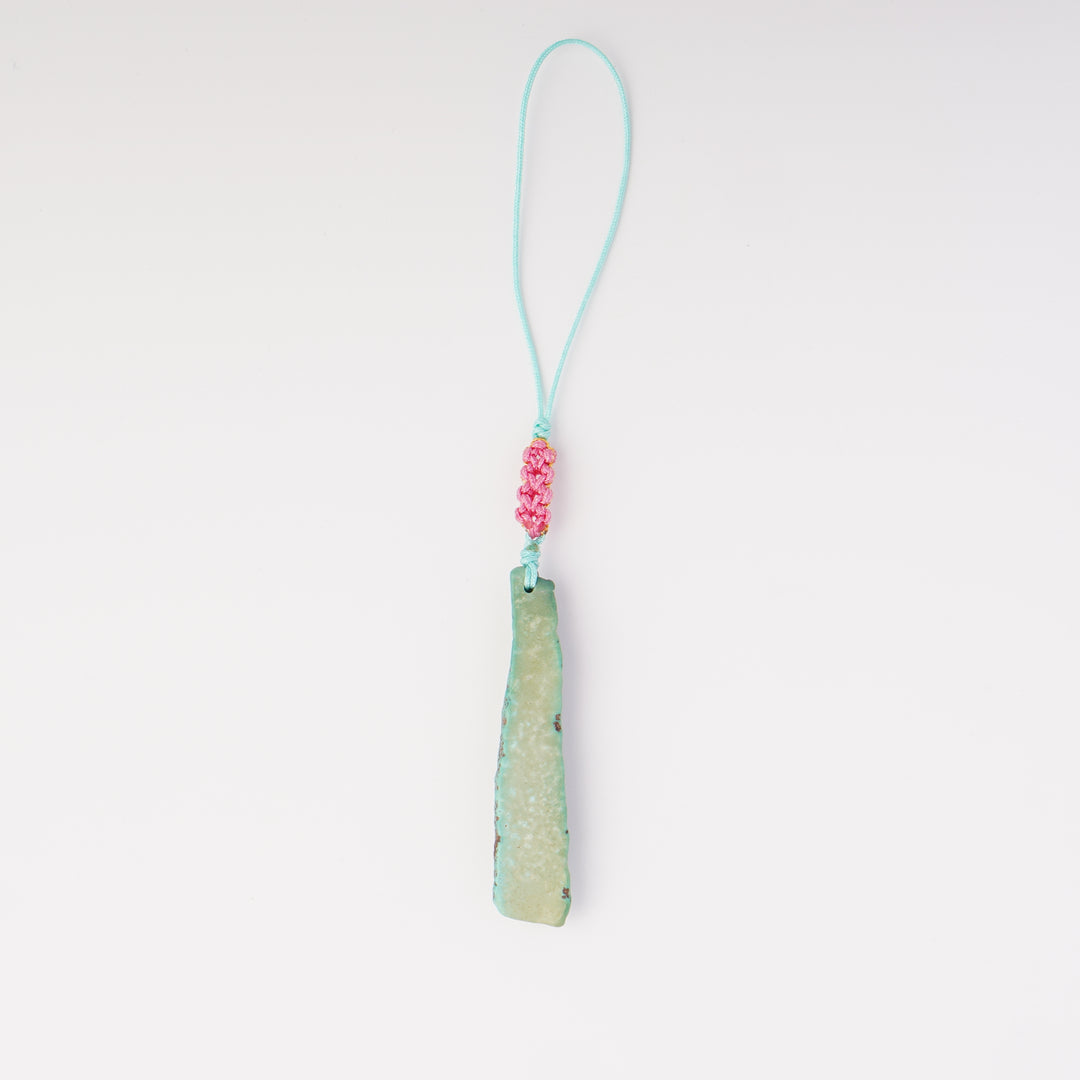 Volney turquoise bag charm #54