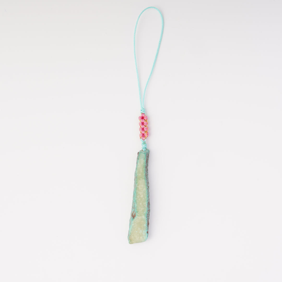 Volney turquoise bag charm #54