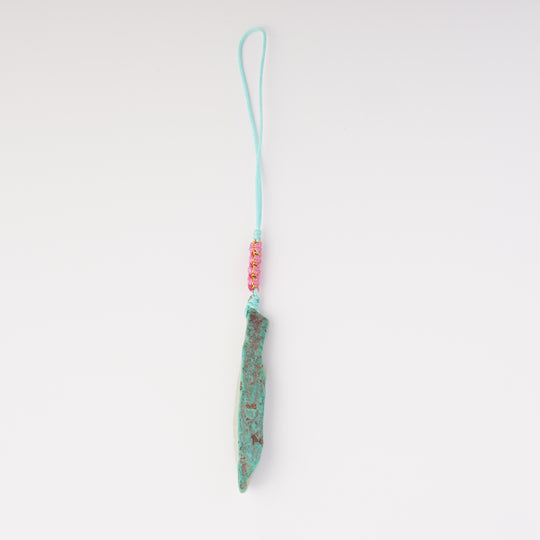Volney turquoise bag charm #54