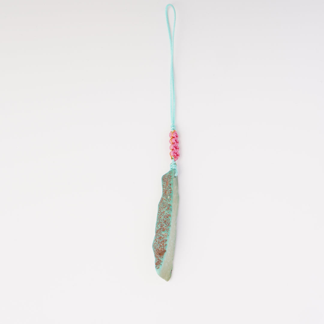 Volney turquoise bag charm #54