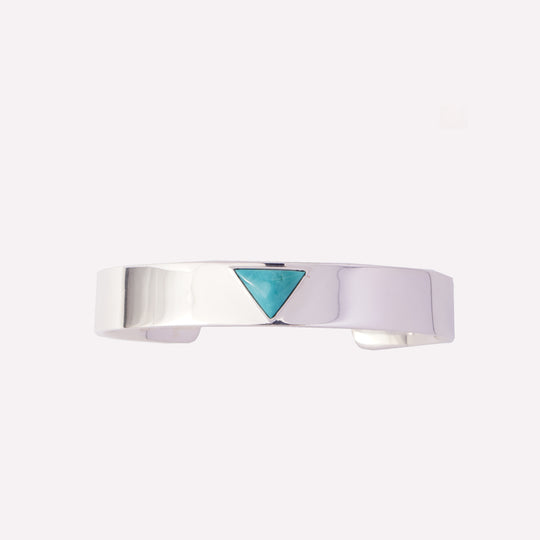 Volney 1101 turquoise silver bracelet