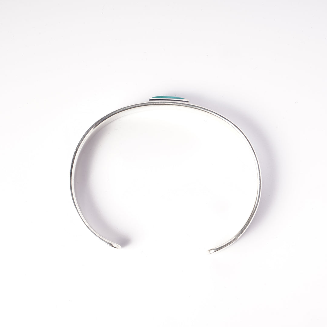 Volney 1101 turquoise silver bracelet