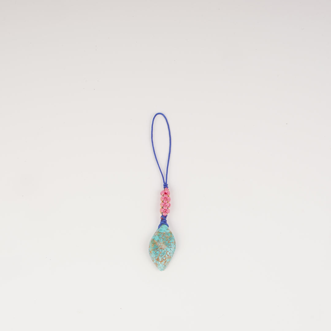 Volney turquoise bag charm #274