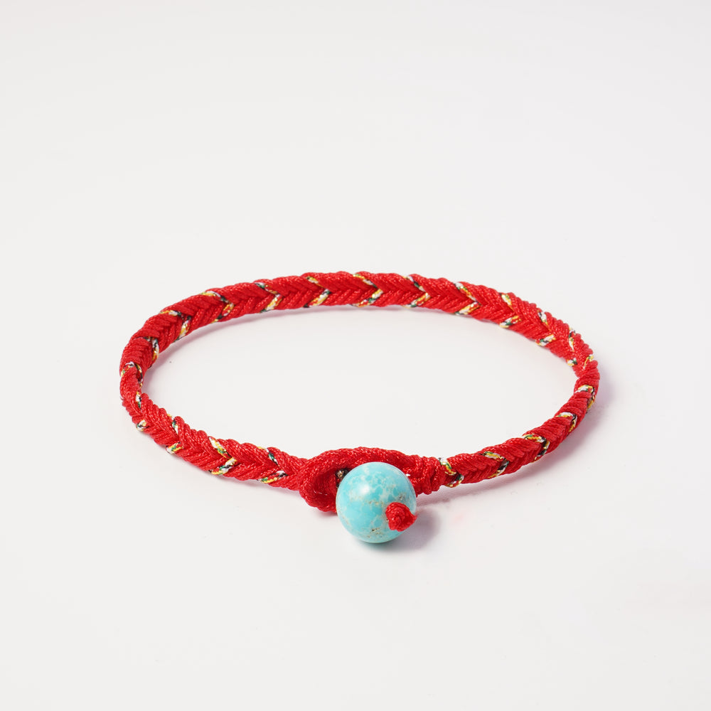 Volney 990 braided bracelet red