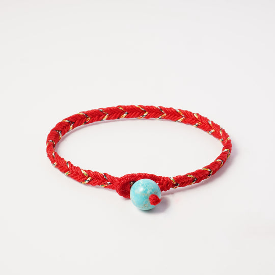 Volney 990 braided bracelet red