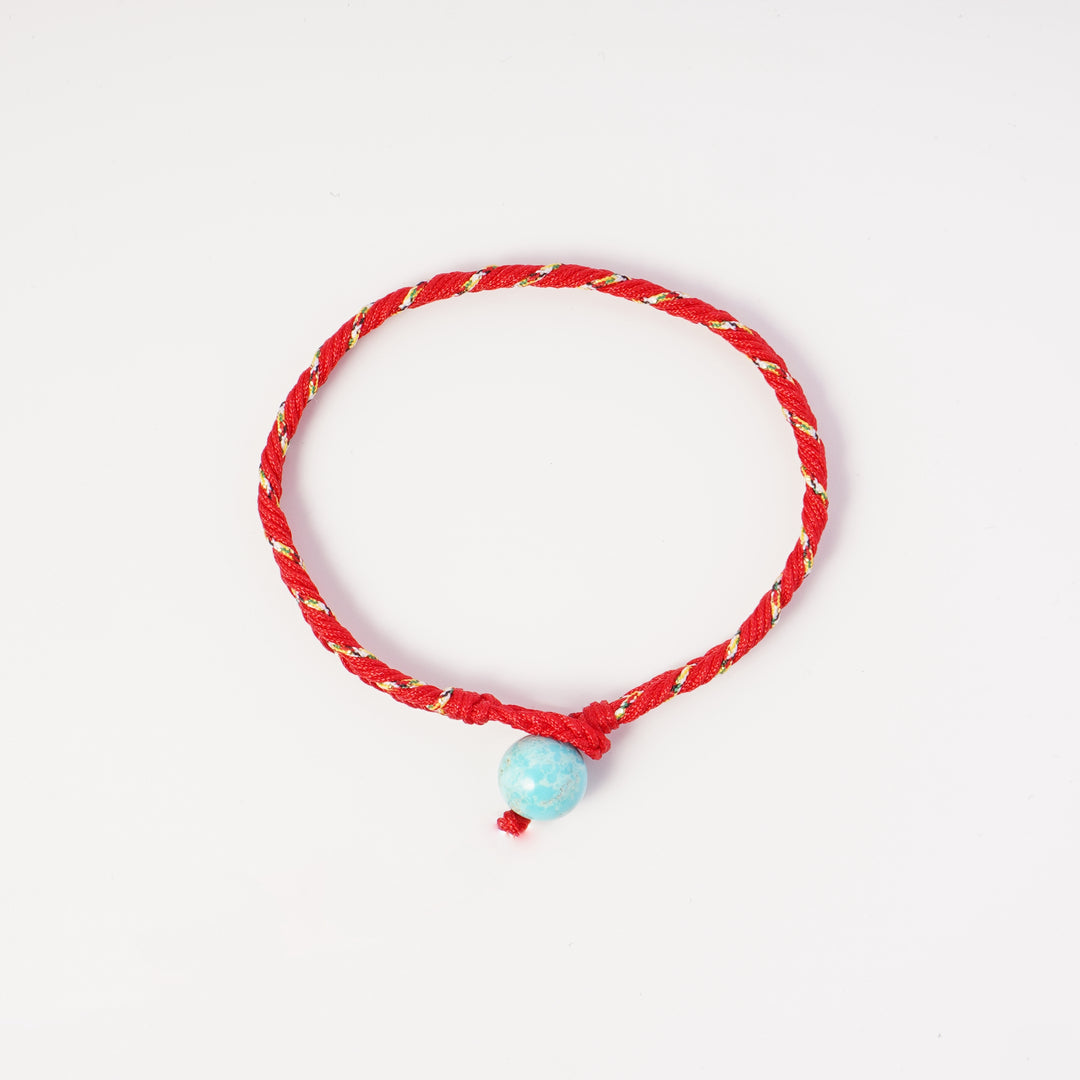 Volney 990 braided bracelet red