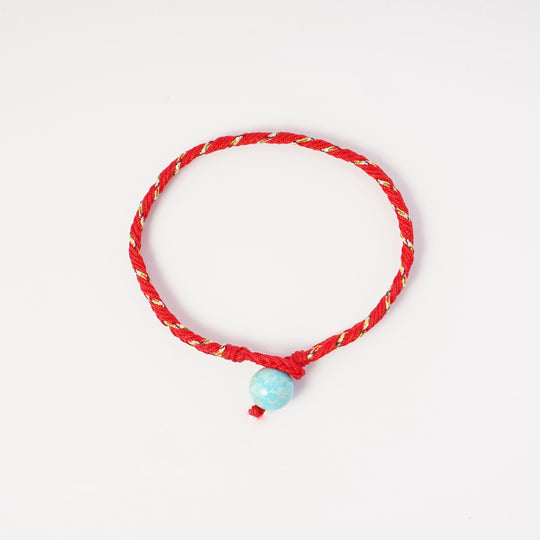 Volney 990 braided bracelet red