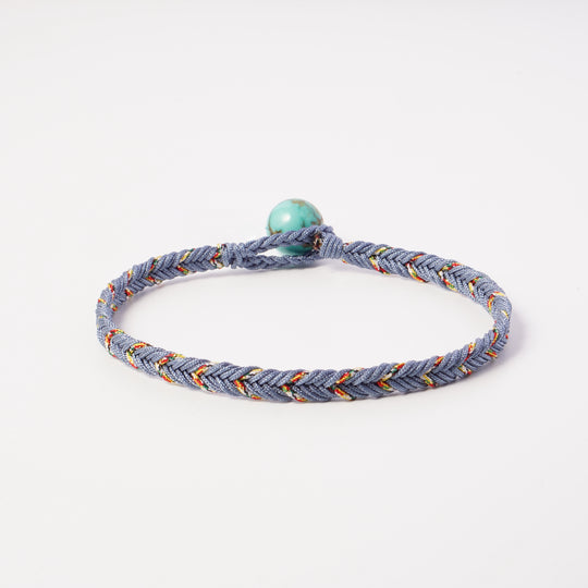 Volney 990 braided bracelet teal