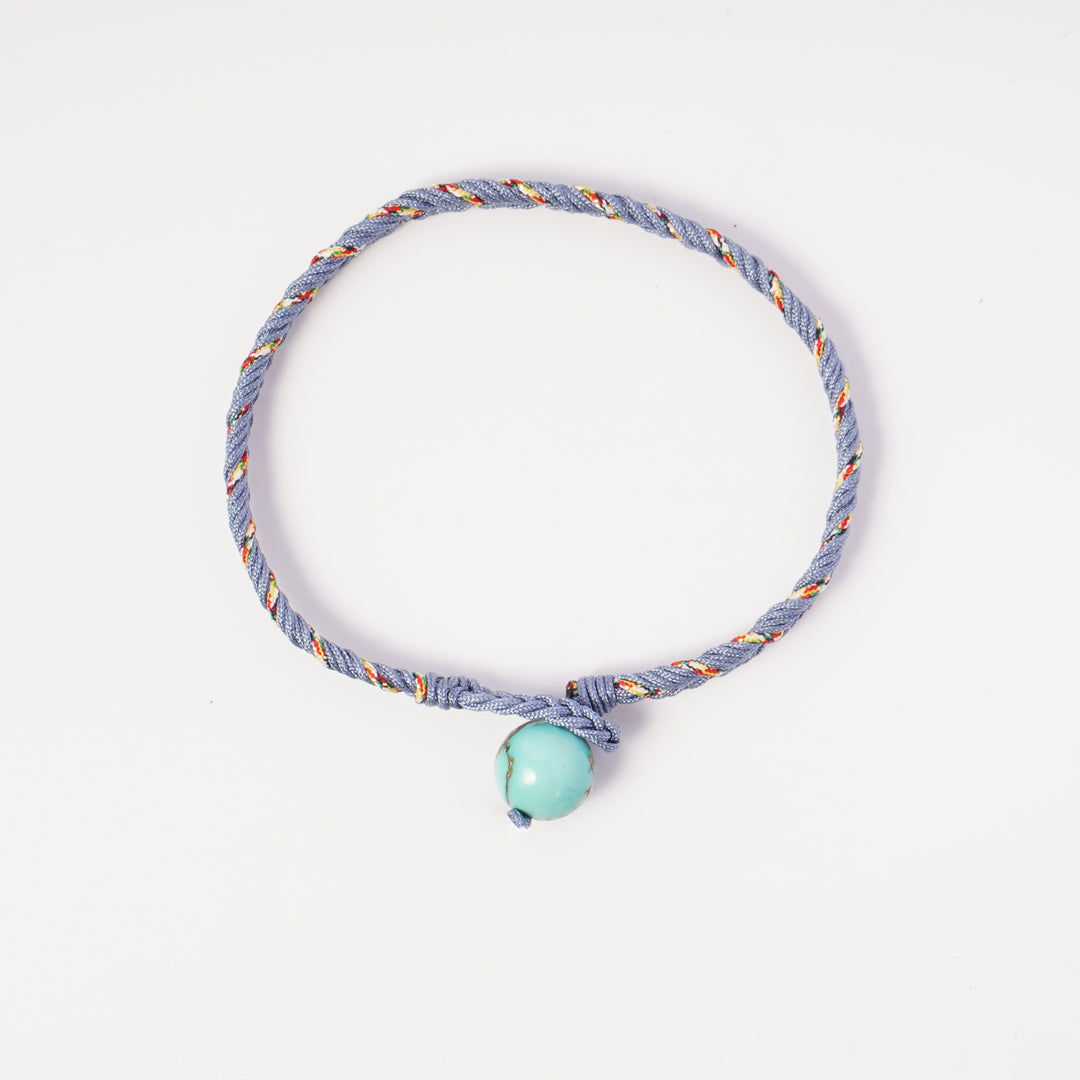 Volney 990 braided bracelet teal