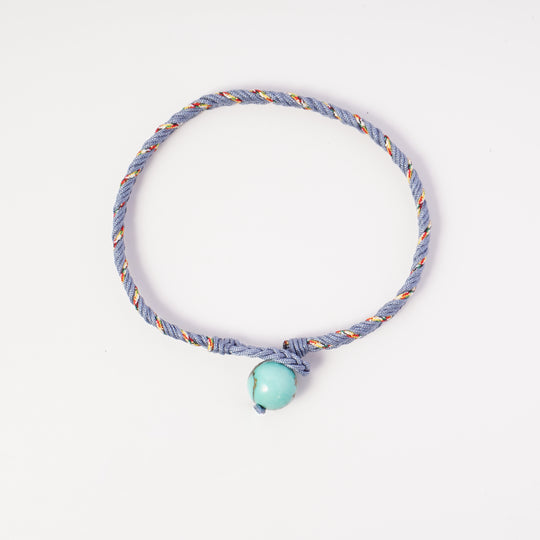 Volney 990 braided bracelet teal