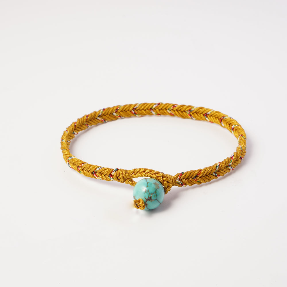 Volney 990 braided bracelet yellow